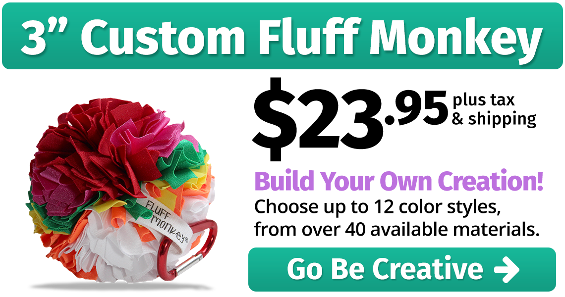 3-inch Custom Fluff Monkey